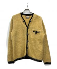 MAURICE L ROTHSCHILD（モーリス エル ロスチャイルド）の古着「モヘアカーディガン」｜オレンジ