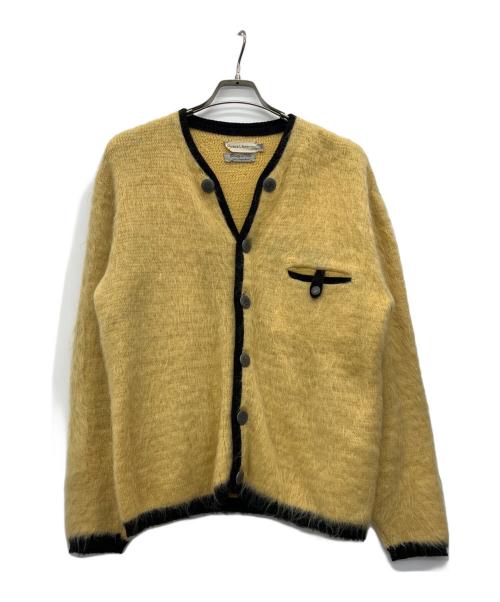 MAURICE L ROTHSCHILD（モーリス エル ロスチャイルド）MAURICE L ROTHSCHILD (モーリス エル ロスチャイルド) モヘアカーディガン オレンジ サイズ:Lの古着・服飾アイテム