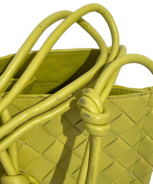 BOTTEGA VENETA（ボッテガベネタ）BOTTEGA VENETA (ボッテガベネタ) THE KNOT/ミニザノット イエロー サイズ:-の古着・服飾アイテム