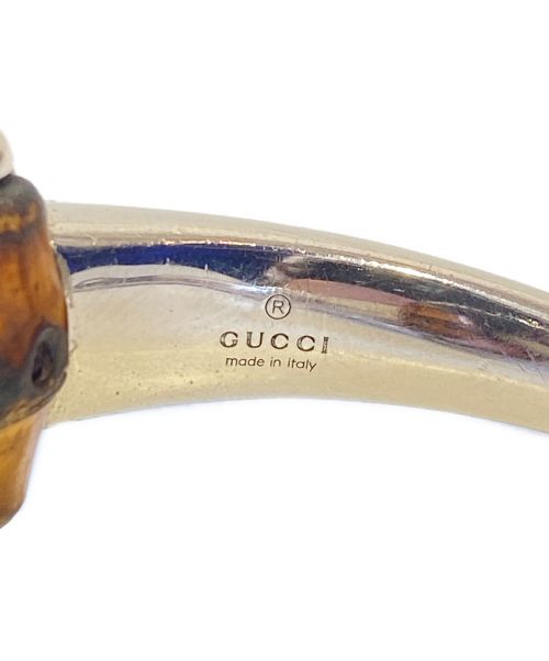 GUCCI（グッチ）GUCCI (グッチ) バンブーホースビットブレスレット サイズ:17の古着・服飾アイテム