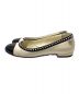 CHANEL (シャネル) Flat Pumps（フラットパンプス） ベージュ サイズ:34：35000円
