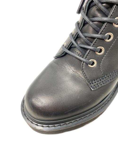 LIMI feu（リミフゥ）LIMI feu (リミフゥ) レースアップインヒールブーツ ブラック サイズ:Mの古着・服飾アイテム