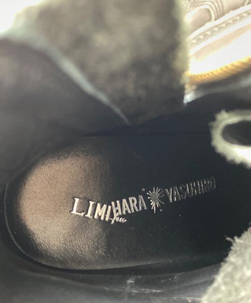 LIMI feu（リミフゥ）LIMI feu (リミフゥ) レースアップインヒールブーツ ブラック サイズ:Mの古着・服飾アイテム