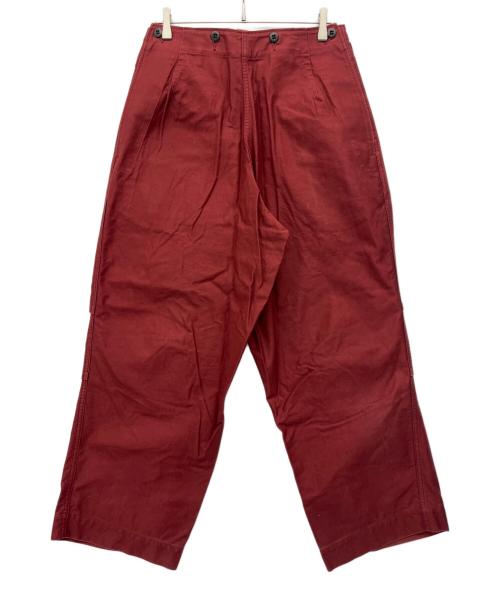 TUKI（ツキ）TUKI (ツキ) Military Baggs Reverse レッド サイズ:2の古着・服飾アイテム