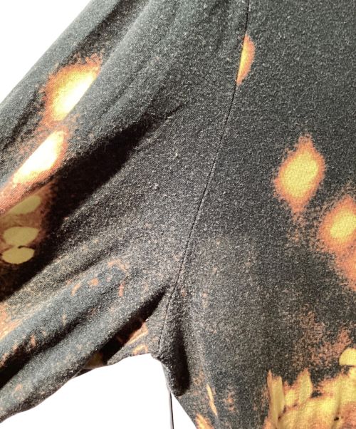 Jean Paul GAULTIER（ジャンポールゴルチェ）Jean Paul GAULTIER (ジャンポールゴルチェ) Biker Print High Neck Cut And Sew （バイカープリントハイネックカットソー） ブラック サイズ:48の古着・服飾アイテム