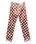 MM6 Maison Margiela (エムエムシックス メゾンマルジェラ) 総柄パンツ レッド サイズ:40：24000円