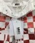 中古・古着 MM6 Maison Margiela (エムエムシックス メゾンマルジェラ) 総柄パンツ レッド サイズ:40：24000円