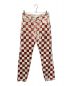 MM6 Maison Margiela（エムエムシックス メゾンマルジェラ）の古着「総柄パンツ」｜レッド