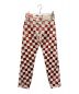 MM6 Maison Margiela (エムエムシックス メゾンマルジェラ) 総柄パンツ レッド サイズ:38：16000円