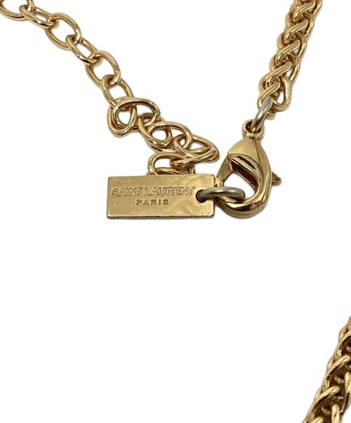 Saint Laurent Paris（サンローランパリ）Saint Laurent Paris (サンローランパリ) チェーンネックレス ゴールドの古着・服飾アイテム