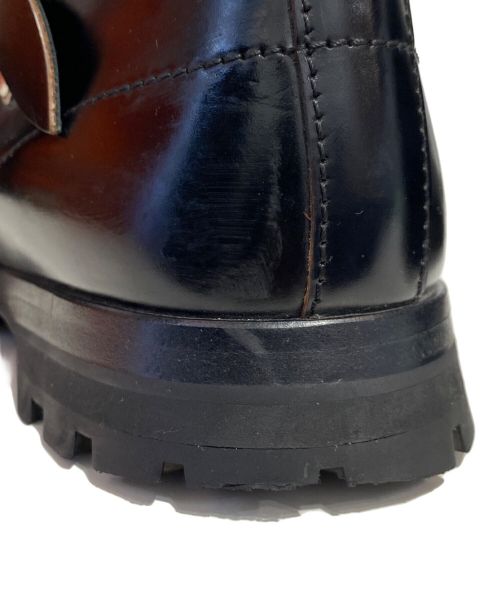 JIL SANDER（ジルサンダー）JIL SANDER (ジルサンダー) MONK STRAP DERBY SHOES(モンクストラップダービーシューズ) ブラック サイズ:39の古着・服飾アイテム