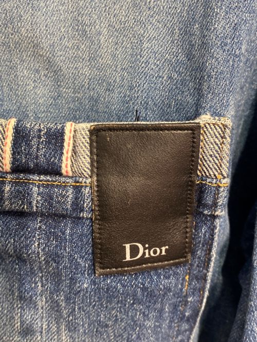 DIOR HOMME（ディオール オム）DIOR HOMME (ディオール オム) ウォッシュ加工デニムシャツ サイズ:38の古着・服飾アイテム