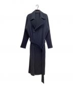 HOMME PLISSE ISSEY MIYAKEオム プリッセ イッセイ ミヤケ）の古着「WOOL LIKE LIGHT COAT」｜ブラック