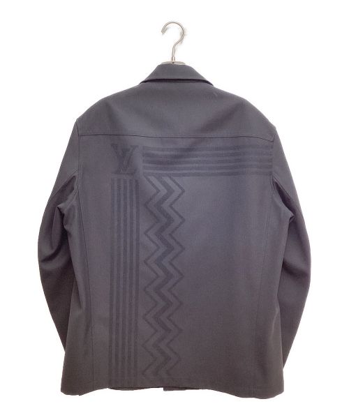 LOUIS VUITTON（ルイ ヴィトン）LOUIS VUITTON (ルイ ヴィトン) カラコラムシャツジャケット ブラック サイズ:50の古着・服飾アイテム
