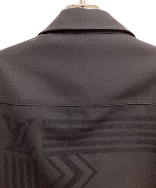 LOUIS VUITTON（ルイ ヴィトン）LOUIS VUITTON (ルイ ヴィトン) カラコラムシャツジャケット ブラック サイズ:50の古着・服飾アイテム