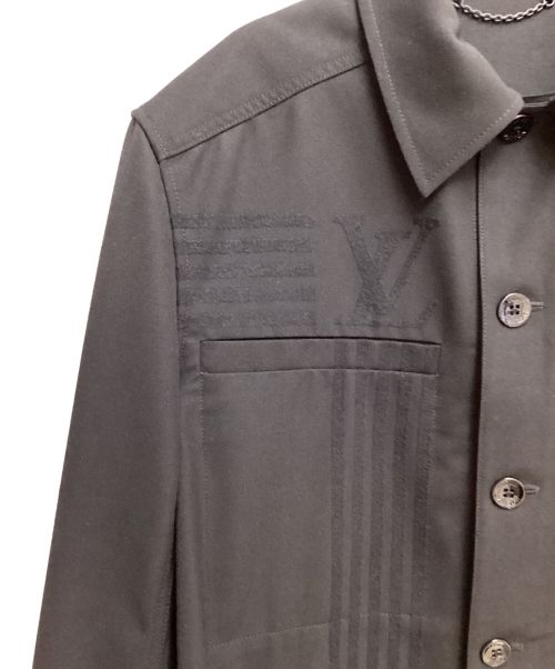 LOUIS VUITTON（ルイ ヴィトン）LOUIS VUITTON (ルイ ヴィトン) カラコラムシャツジャケット ブラック サイズ:50の古着・服飾アイテム