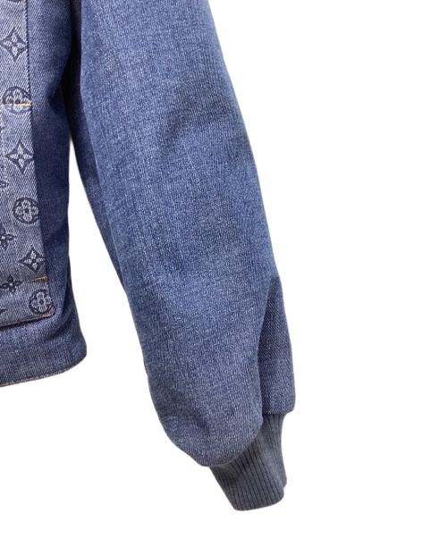 LOUIS VUITTON（ルイ ヴィトン）LOUIS VUITTON (ルイ ヴィトン) 23SS モノグラムパテッドデニムジャケット インディゴ サイズ:50の古着・服飾アイテム