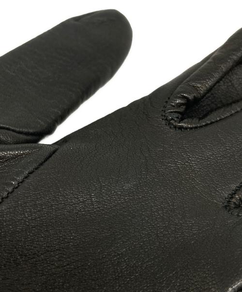 GUCCI（グッチ）GUCCI (グッチ) レザーグローブ ブラック サイズ:7 1/2の古着・服飾アイテム