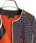 中古・古着 FENDI (フェンディ) collarless jacket（ノーカラージャケット） ブラック サイズ:40：32000円