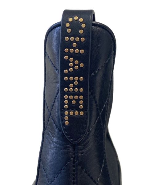 CHANEL（シャネル）CHANEL (シャネル) サイドゴアブーツ ブラック サイズ:36 1/2の古着・服飾アイテム