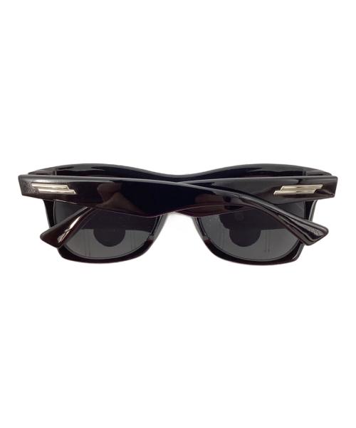 BOTTEGA VENETA（ボッテガベネタ）BOTTEGA VENETA (ボッテガベネタ) スクエアサングラス ブラック サイズ:54□20-145の古着・服飾アイテム