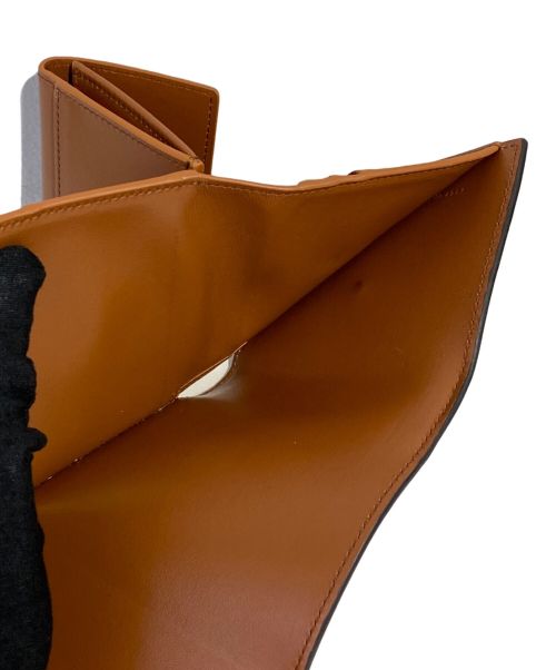 CELINE（セリーヌ）CELINE (セリーヌ) トリオンフ スモールフラップウォレット ベージュ サイズ:-の古着・服飾アイテム