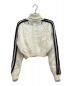 GUCCI×adidas (グッチ×アディダス) シルク×アセテート タートルネックニット ホワイト サイズ:S：60000円