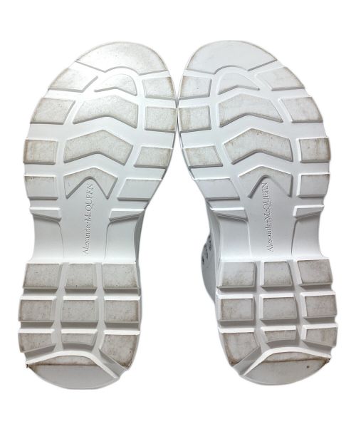 ALEXANDER McQUEEN（アレキサンダーマックイーン）ALEXANDER McQUEEN (アレキサンダーマックイーン) Tread Slick Boot（トレッドスリックブーツ） ホワイト サイズ:42の古着・服飾アイテム