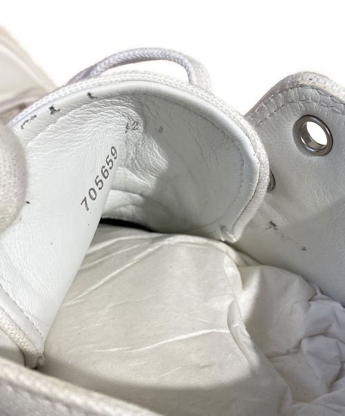 ALEXANDER McQUEEN（アレキサンダーマックイーン）ALEXANDER McQUEEN (アレキサンダーマックイーン) Tread Slick Boot（トレッドスリックブーツ） ホワイト サイズ:42の古着・服飾アイテム