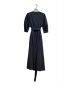 Y's…. (ワイズ) SUPIMA COTTON BELTED DRESS (スーピマコットンベルテッドドレス) ブラック サイズ:S：35000円