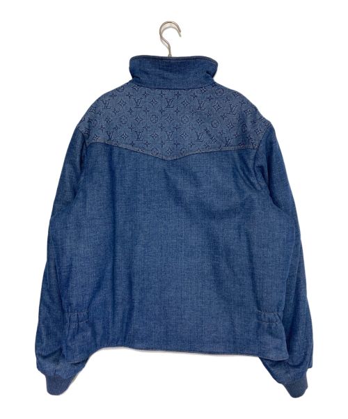 LOUIS VUITTON（ルイ ヴィトン）LOUIS VUITTON (ルイ ヴィトン) モノグラムパデッドジャケット インディゴ サイズ:54の古着・服飾アイテム