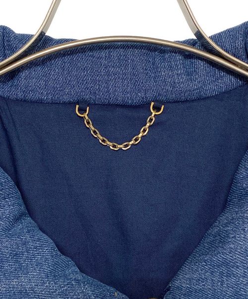 LOUIS VUITTON（ルイ ヴィトン）LOUIS VUITTON (ルイ ヴィトン) モノグラムパデッドジャケット インディゴ サイズ:54の古着・服飾アイテム