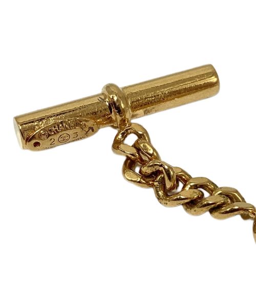 CHANEL（シャネル）CHANEL (シャネル) Clover Charm Bracelet (クローバーチャームブレスレット) ゴールド サイズ:-の古着・服飾アイテム
