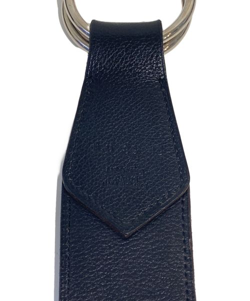 HERMES（エルメス）HERMES (エルメス) リングバックルレザーベルト ブラック サイズ:86の古着・服飾アイテム
