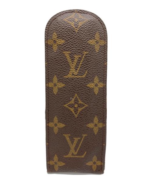 LOUIS VUITTON（ルイ ヴィトン）LOUIS VUITTON (ルイ ヴィトン) モノグラム エテュイ スティロ ペンケース ブラウンの古着・服飾アイテム