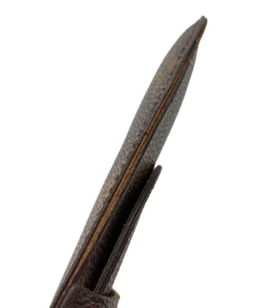 LOUIS VUITTON（ルイ ヴィトン）LOUIS VUITTON (ルイ ヴィトン) モノグラム エテュイ スティロ ペンケース ブラウンの古着・服飾アイテム