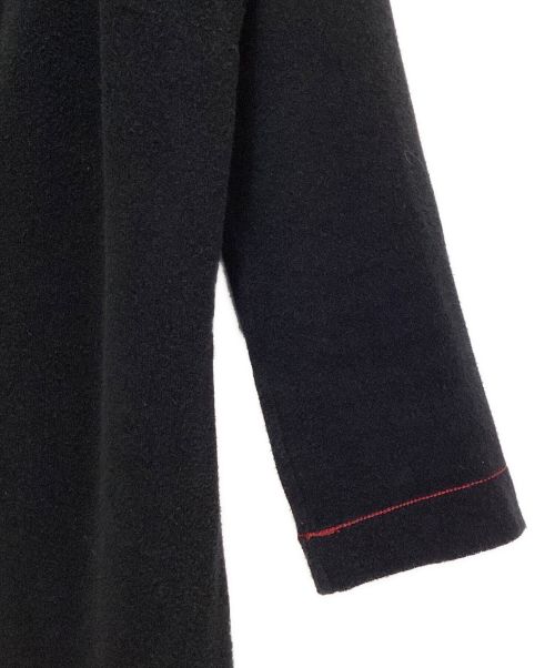 LOUIS VUITTON（ルイ ヴィトン）LOUIS VUITTON (ルイ ヴィトン) Pile Cardigan (パイルカーディガン） ブラック サイズ:Sの古着・服飾アイテム