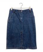 Salvatore Ferragamoサルヴァトーレ フェラガモ）の古着「デニムスカート」｜インディゴ