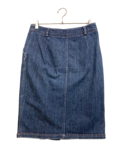 Salvatore Ferragamo（サルヴァトーレ フェラガモ）Salvatore Ferragamo (サルヴァトーレ フェラガモ) デニムスカート インディゴ サイズ:40の古着・服飾アイテム