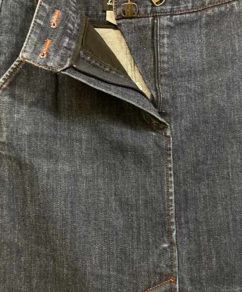 Salvatore Ferragamo（サルヴァトーレ フェラガモ）Salvatore Ferragamo (サルヴァトーレ フェラガモ) デニムスカート インディゴ サイズ:40の古着・服飾アイテム