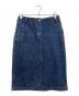 Salvatore Ferragamo（サルヴァトーレ フェラガモ）の古着「デニムスカート」｜インディゴ