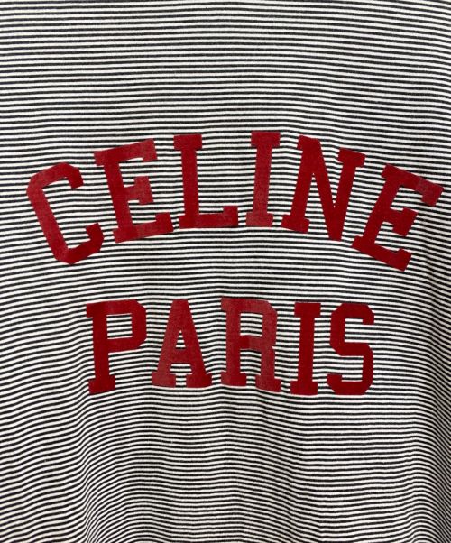 CELINE（セリーヌ）CELINE (セリーヌ) 24SS LOOSE T SHIRT (ルーズTシャツ) グレー サイズ:Sの古着・服飾アイテム