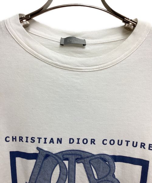 Dior（ディオール）Dior (ディオール) 24SS チャームロゴTシャツ ホワイト サイズ:Sの古着・服飾アイテム