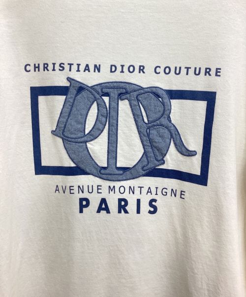 Dior（ディオール）Dior (ディオール) 24SS チャームロゴTシャツ ホワイト サイズ:Sの古着・服飾アイテム