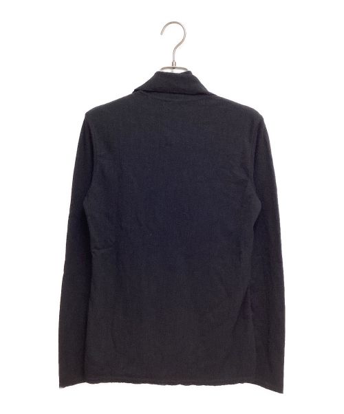 ISSEY MIYAKE（イッセイミヤケ）ISSEY MIYAKE (イッセイミヤケ) ネックデザインニット ブラック サイズ:2の古着・服飾アイテム