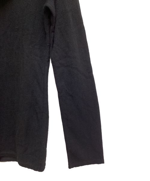 ISSEY MIYAKE（イッセイミヤケ）ISSEY MIYAKE (イッセイミヤケ) ネックデザインニット ブラック サイズ:2の古着・服飾アイテム