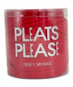 PLEATS PLEASEプリーツプリーズ）の古着「プリーツストール」｜レッド