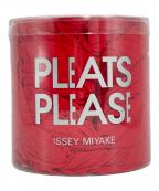 PLEATS PLEASEプリーツプリーズ）の古着「プリーツストール」｜レッド