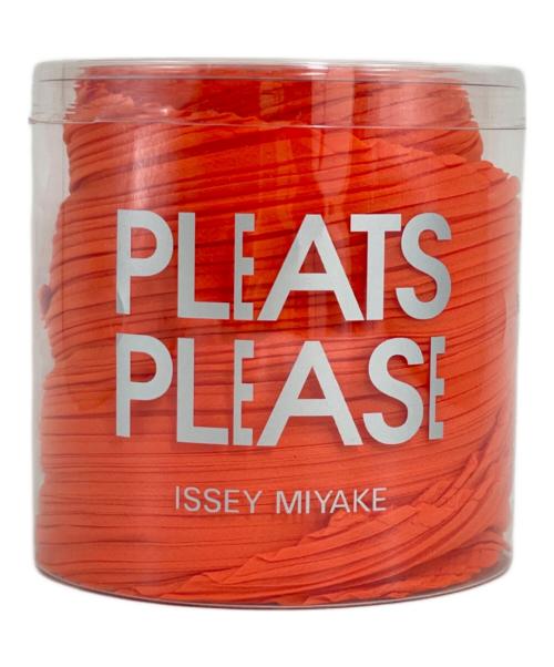 PLEATS PLEASE（プリーツプリーズ）PLEATS PLEASE (プリーツプリーズ) プリーツストール オレンジ 未使用品の古着・服飾アイテム