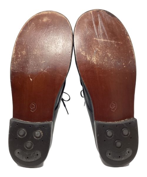 COMME des GARCONS HOMME PLUS（コムデギャルソンオムプリュス）COMME des GARCONS HOMME PLUS KIDS LOVE GAITE 24SS KIDS LOVE GAITE x HOMME PLUS Double-toe Derby （ダブルトゥダービー） ブラック サイズ:UK9の古着・服飾アイテム